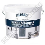 Краска для кухонь и ванных HUSKY